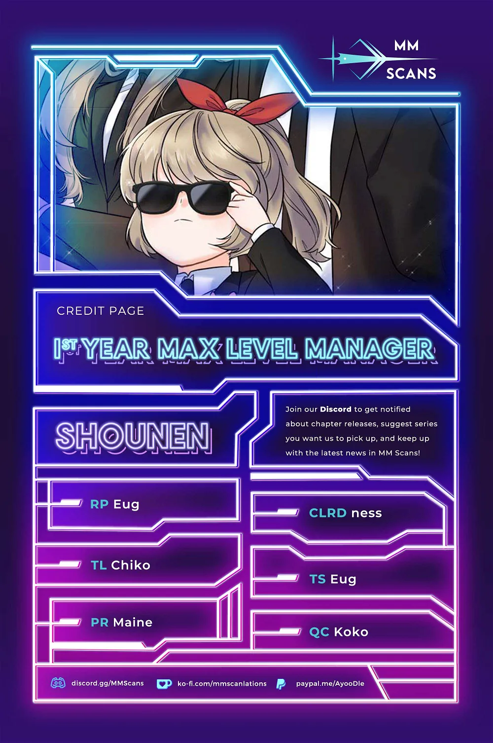 1st year Max Level Manager Chapter 94 - Page 1