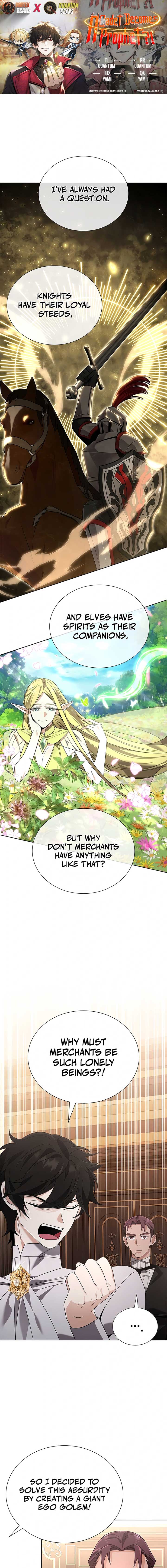 A Cadet Becomes a Prophet?! Chapter 18 - Page 1