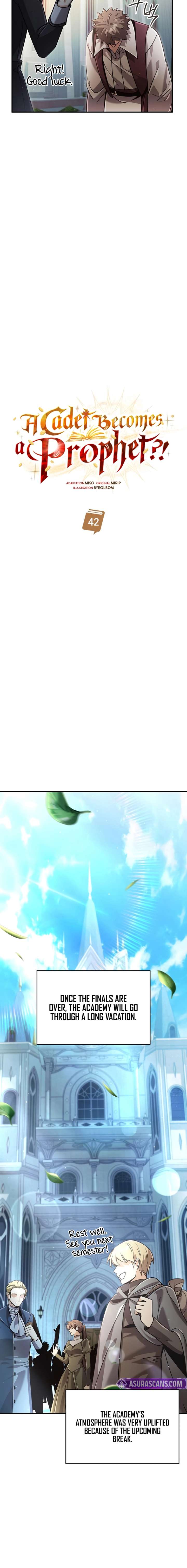 A Cadet Becomes a Prophet?! Chapter 42 - Page 9