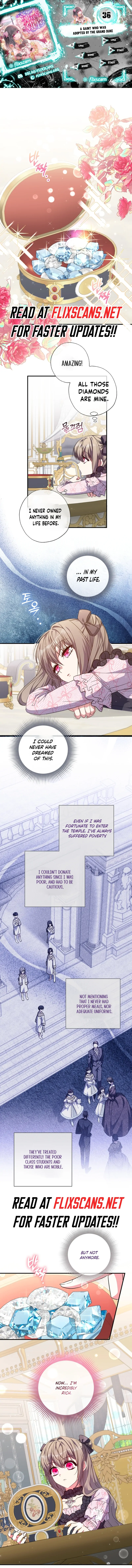A Saint Who Was Adopted by the Grand Duke Chapter 36 - Page 1