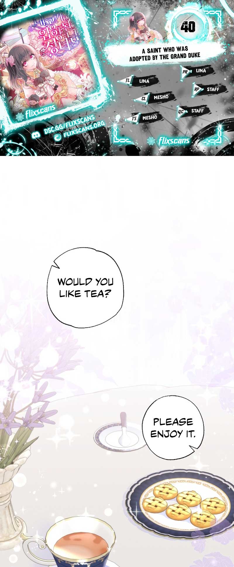 A Saint Who Was Adopted by the Grand Duke Chapter 40 - Page 1