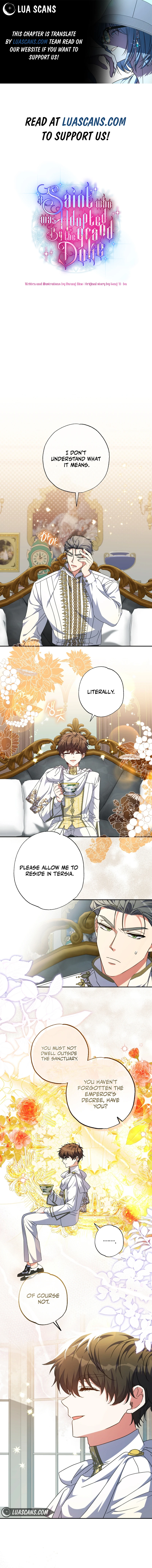 A Saint Who Was Adopted by the Grand Duke Chapter 46 - Page 1