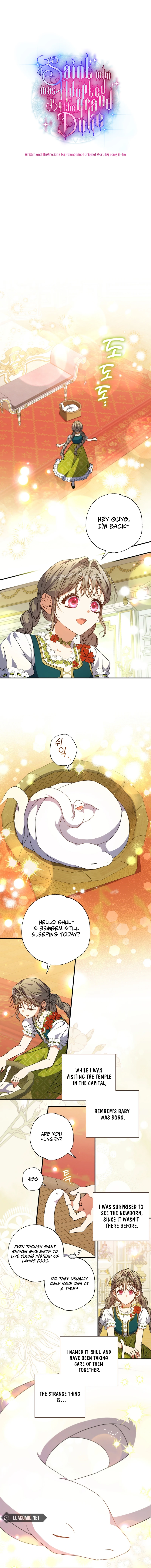 A Saint Who Was Adopted by the Grand Duke Chapter 50 - Page 3