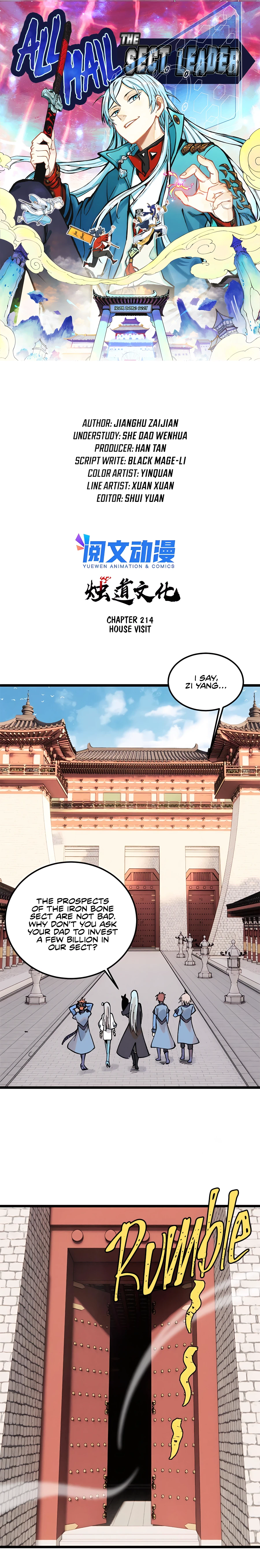 All Hail the Sect Leader Chapter 214 - Page 2