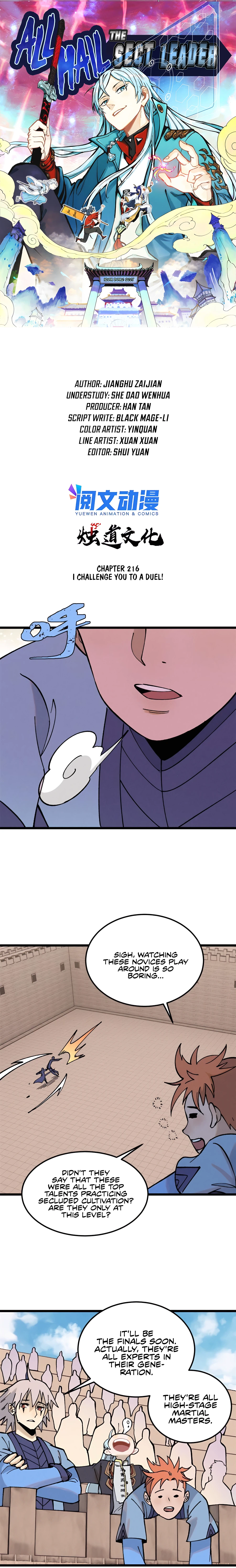 All Hail the Sect Leader Chapter 216 - Page 2