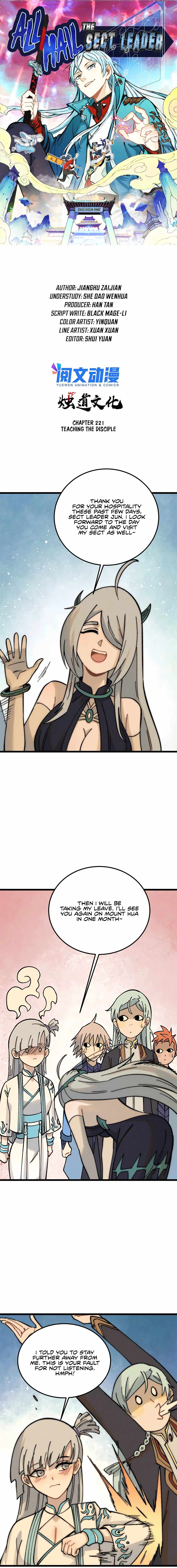 All Hail the Sect Leader Chapter 221 - Page 1