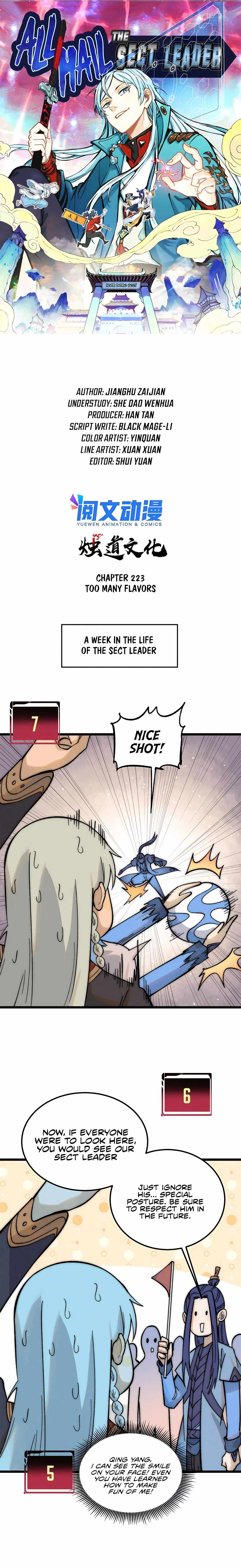 All Hail the Sect Leader Chapter 223 - Page 2