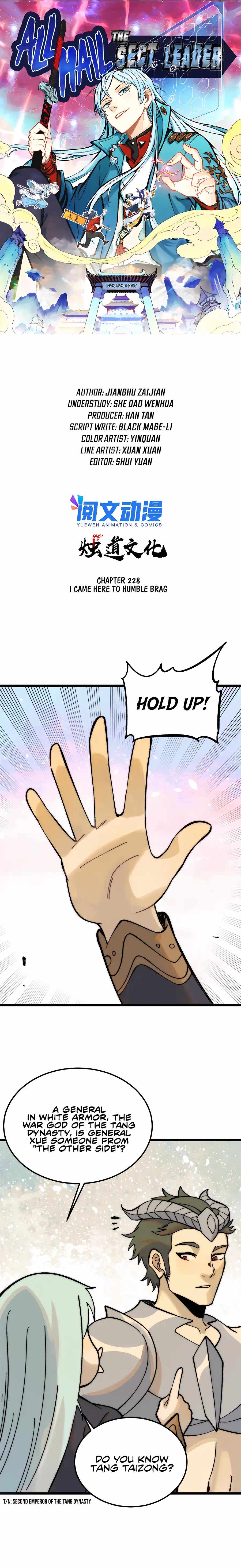 All Hail the Sect Leader Chapter 228 - Page 2