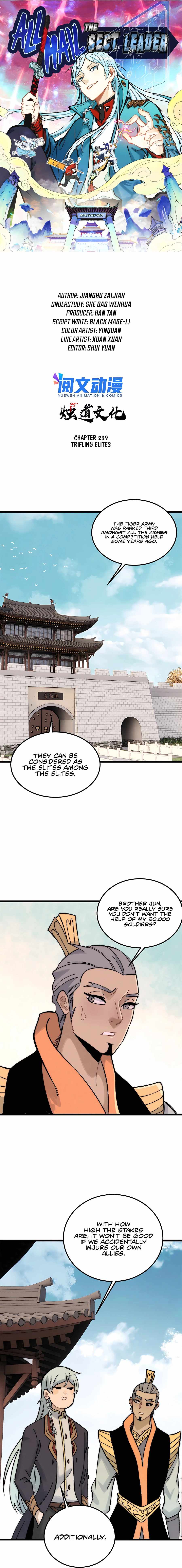 All Hail the Sect Leader Chapter 239 - Page 1