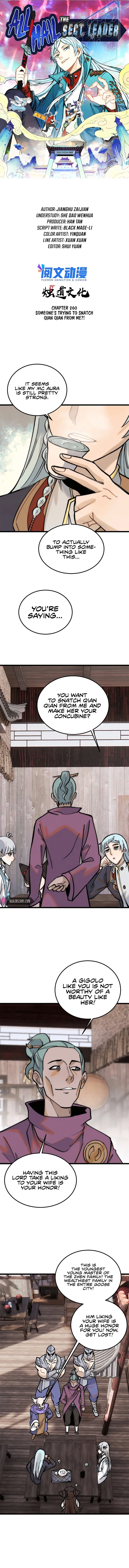 All Hail the Sect Leader Chapter 260 - Page 1