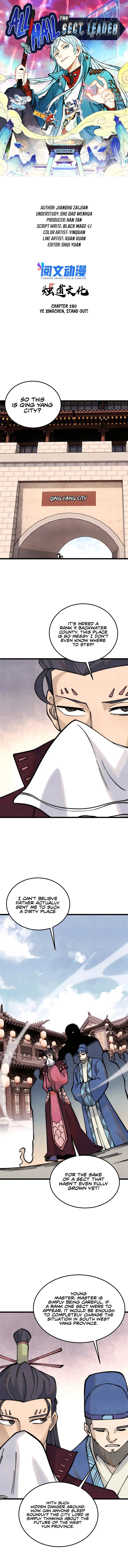 All Hail the Sect Leader Chapter 280 - Page 1
