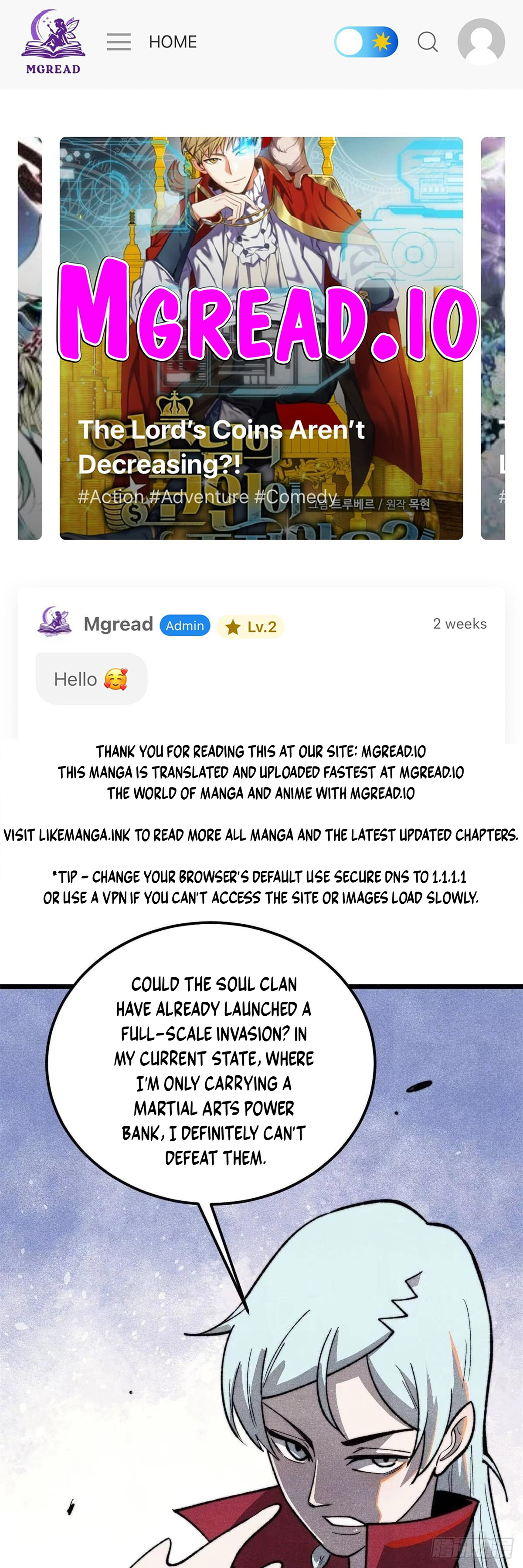 All Hail the Sect Leader Chapter 553 - Page 1