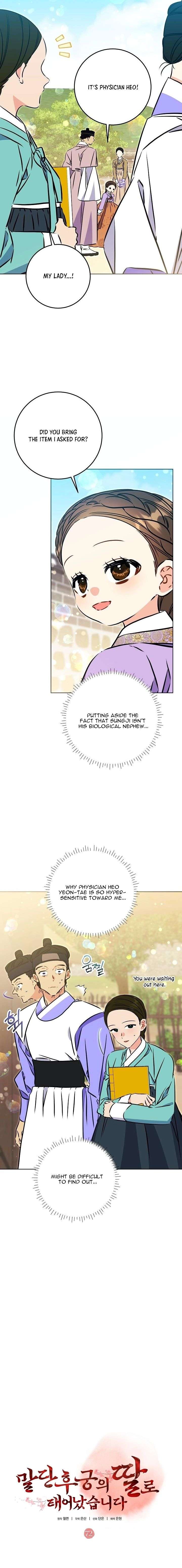 Born As The Daughter of a Lowly Concubine Chapter 72 - Page 3