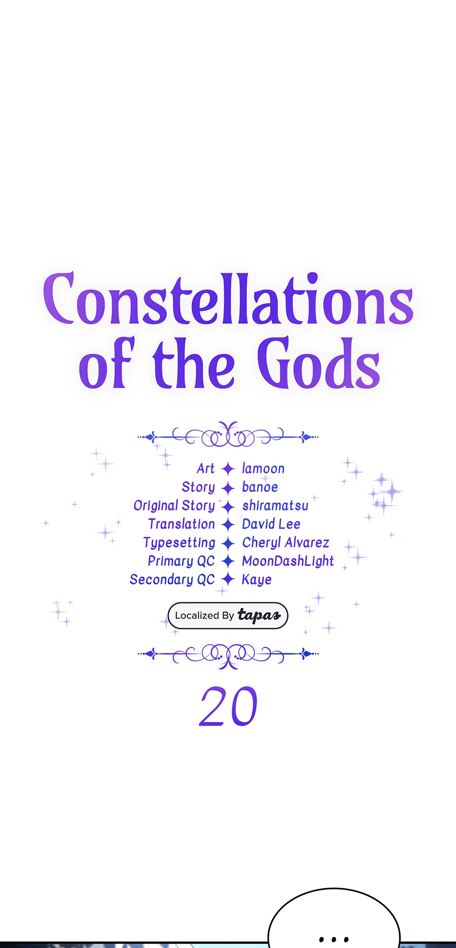 Constellations of the Gods [Official] Chapter 20 - Page 1