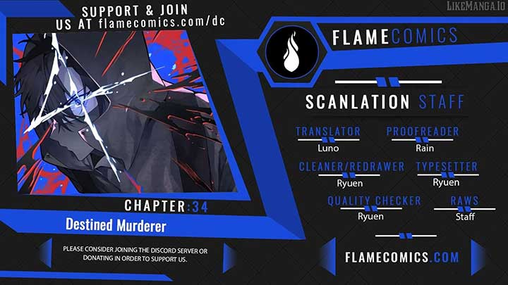 Destined Murderer Chapter 34 - Page 1
