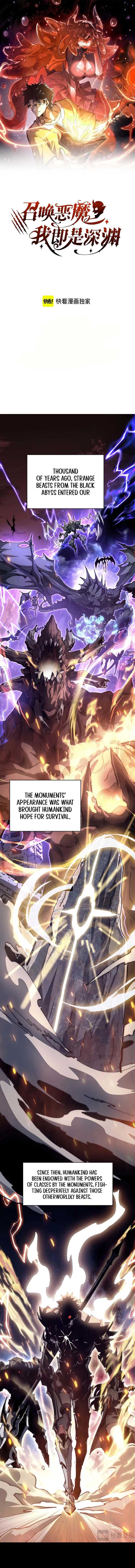 Devil Summoner, I Am the Abyss Lord Chapter 1 - Page 1