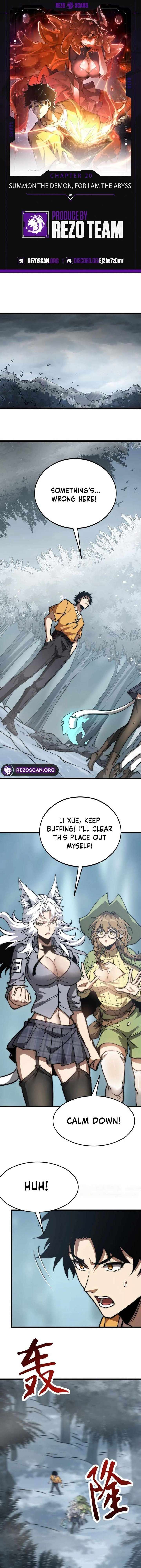 Devil Summoner, I Am the Abyss Lord Chapter 20 - Page 1