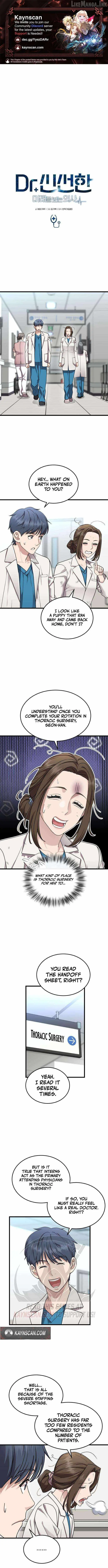 Dr. Shin Seonhan Who Sees the Future Chapter 38 - Page 1