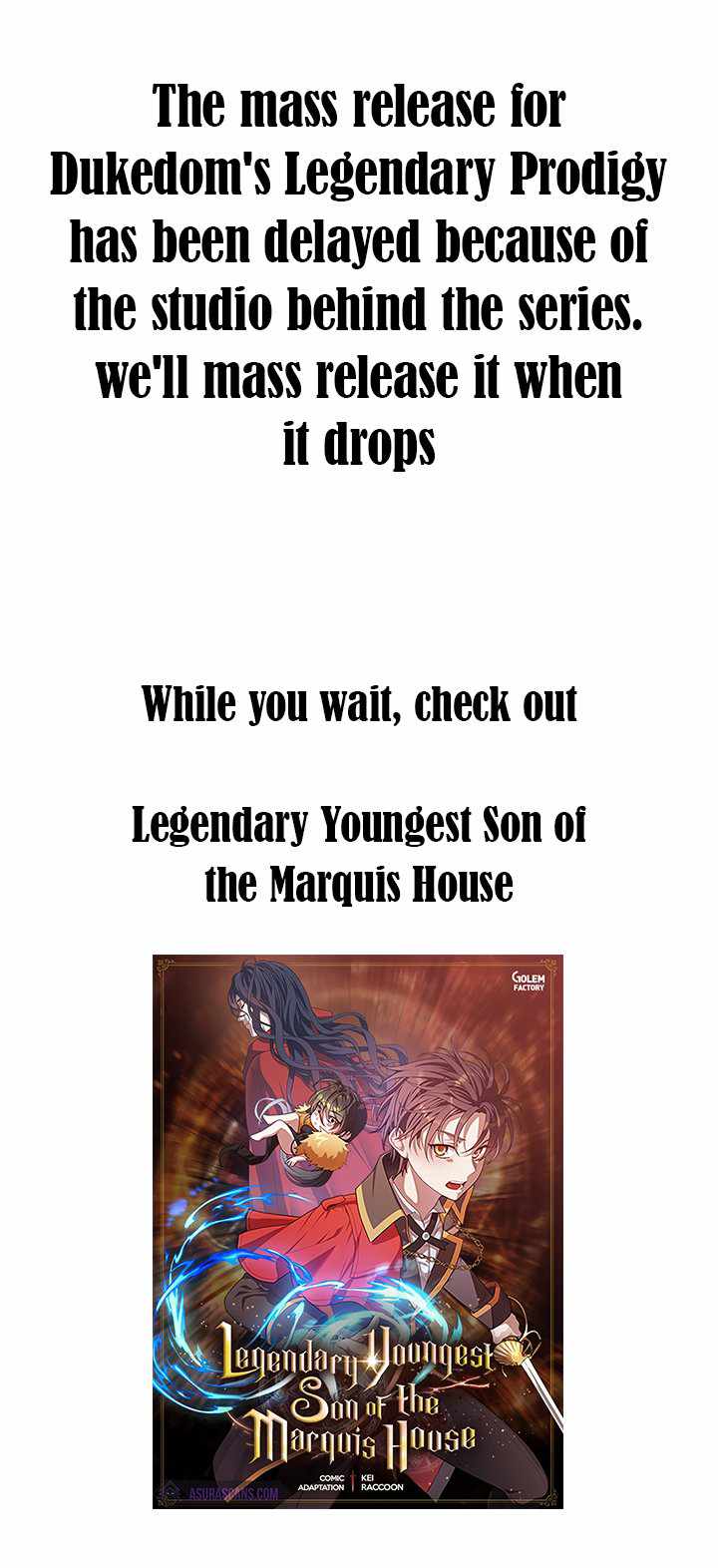 Dukedom’s Legendary Prodigy Chapter 2 - Page 1