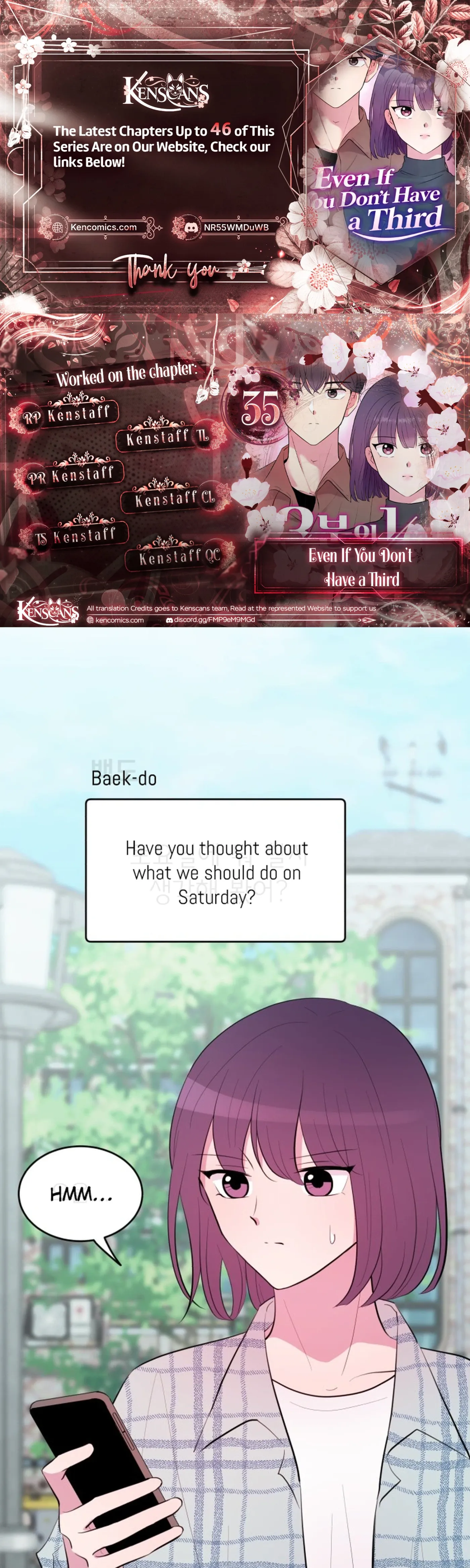 Even If You Don’t Have a Third Chapter 35 - Page 1