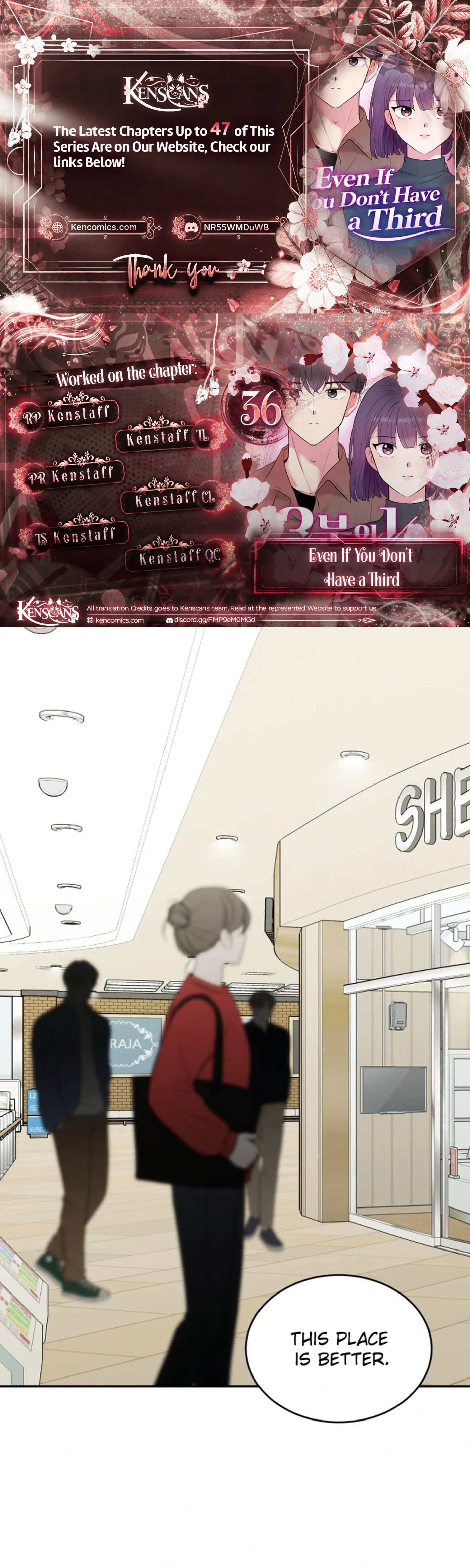 Even If You Don’t Have a Third Chapter 36 - Page 1