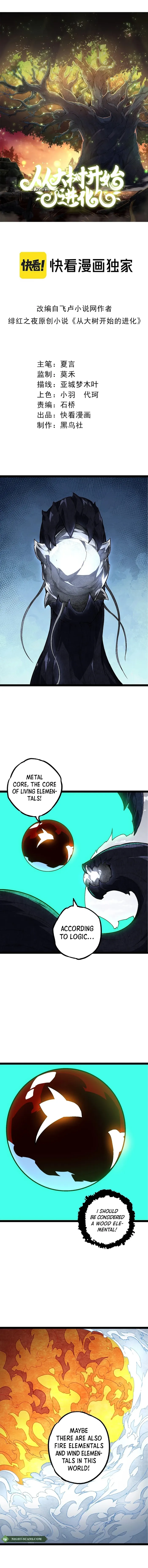 Evolution Begins With A Big Tree Chapter 183 - Page 1