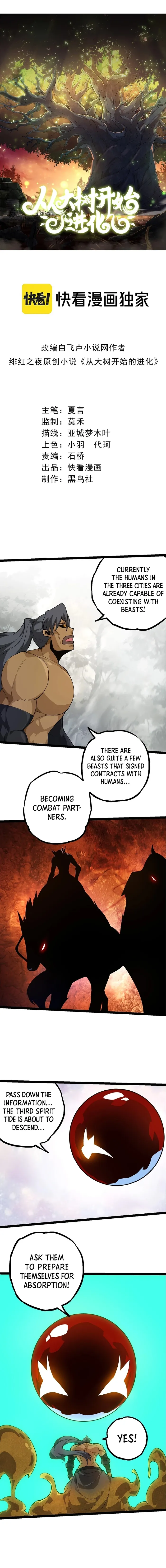 Evolution Begins With A Big Tree Chapter 202 - Page 1