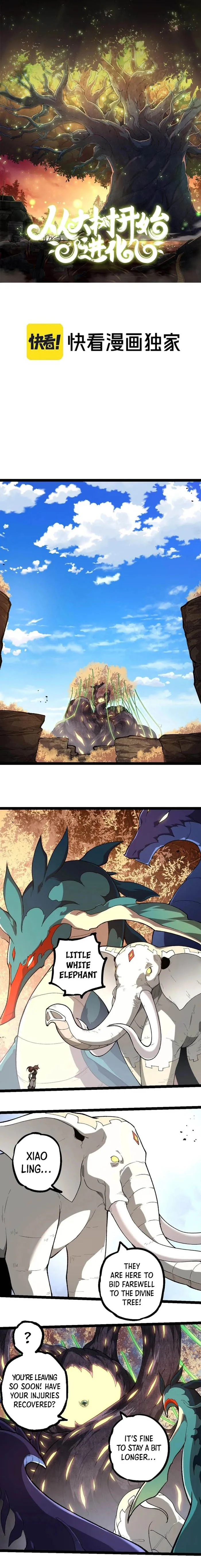Evolution Begins With A Big Tree Chapter 242 - Page 1