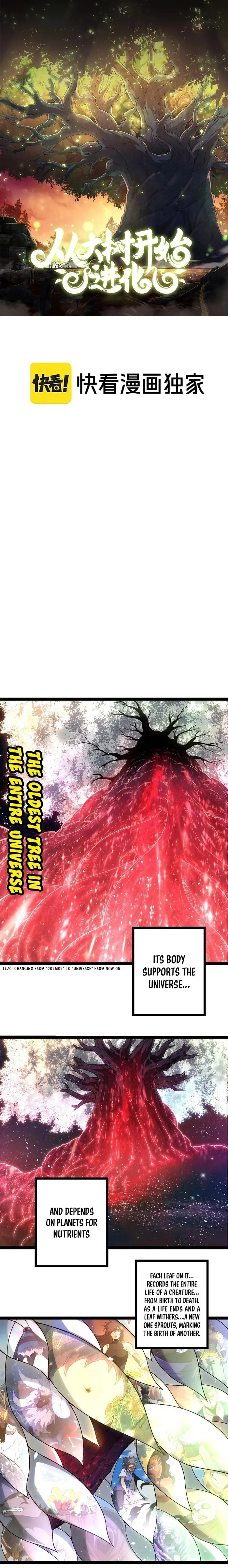 Evolution Begins With A Big Tree Chapter 256 - Page 1