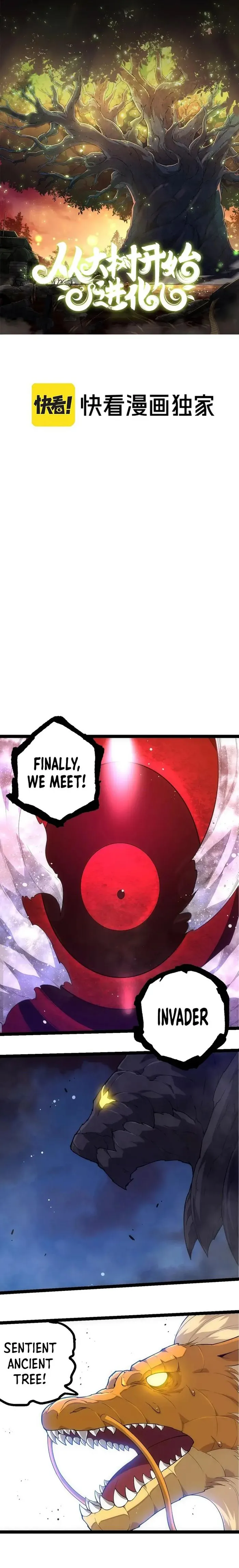 Evolution Begins With A Big Tree Chapter 308 - Page 1