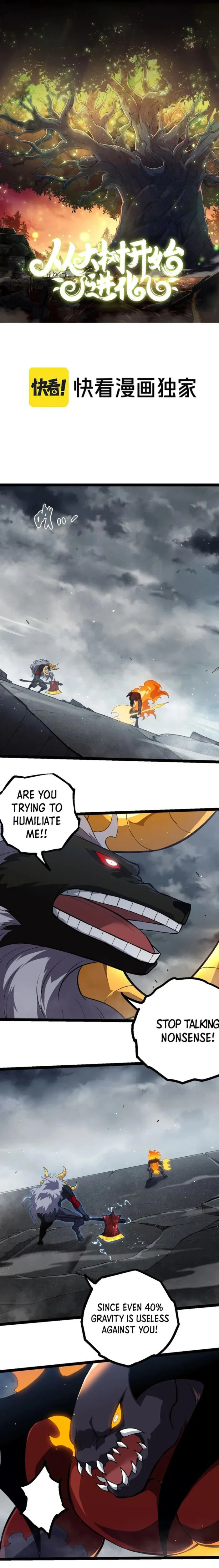 Evolution Begins With A Big Tree Chapter 336 - Page 1