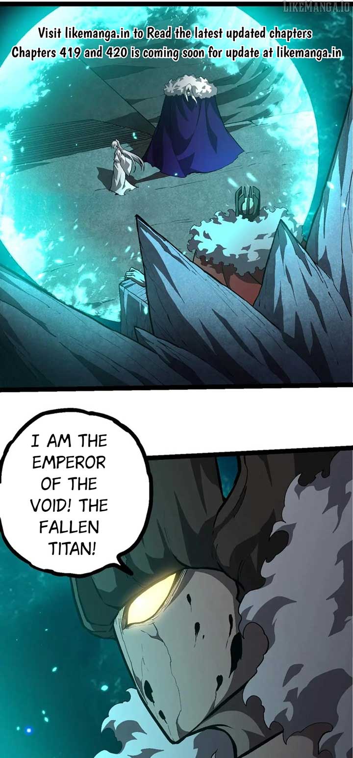Evolution Begins With A Big Tree Chapter 418 - Page 1