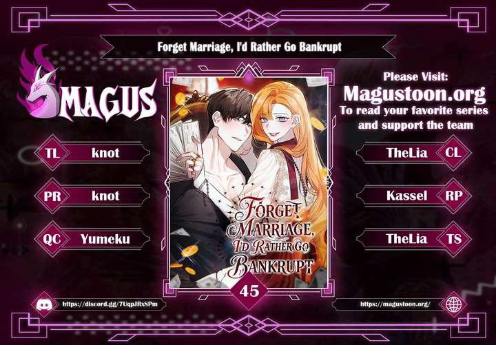 Forget Marriage, I’d Rather Go Bankrupt Chapter 45 - Page 1