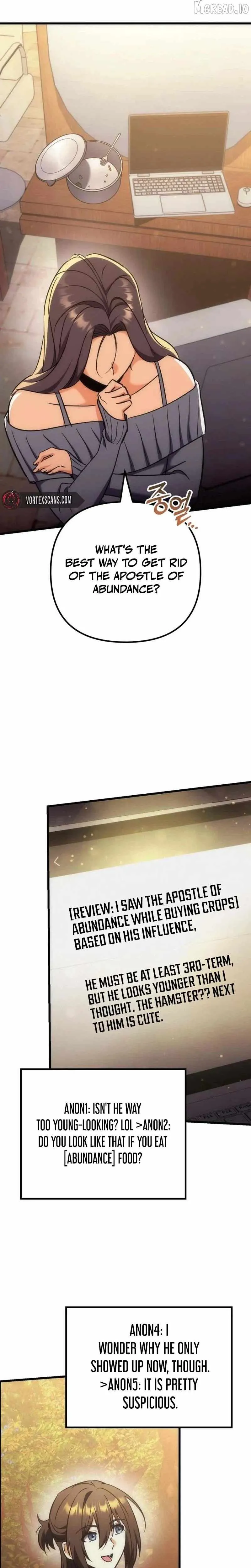 Goddess of Abundance and the Genius Rogue Apostle Chapter 44 - Page 45