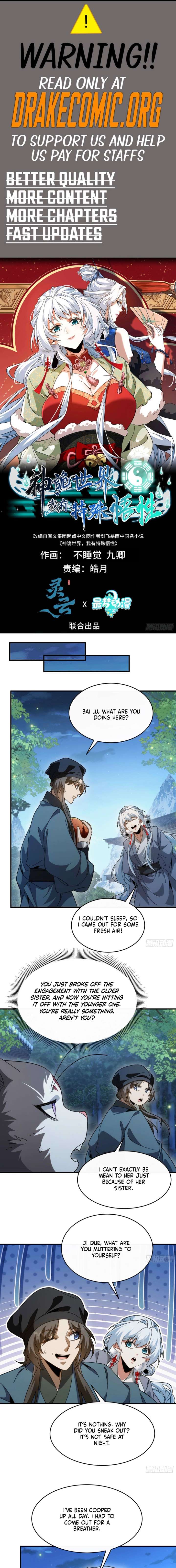 Godly Strange World, I Possess Unique Enlightment Chapter 55 - Page 1