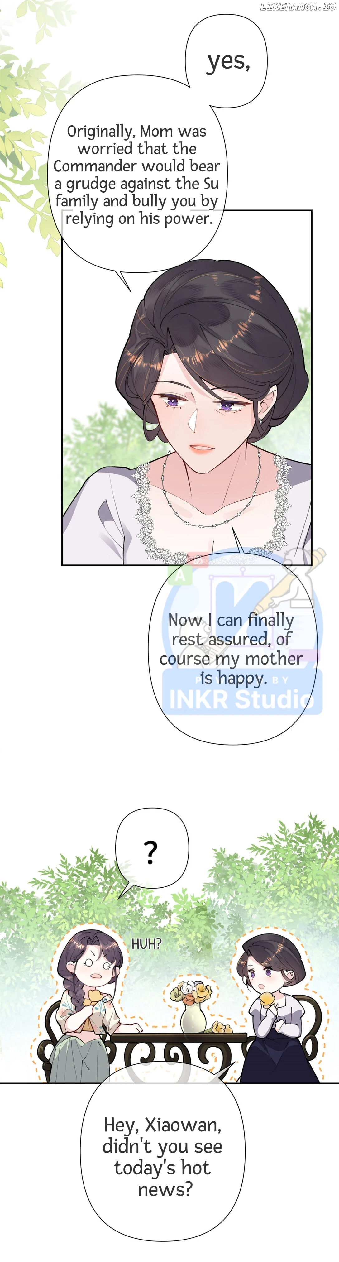 Her Marriage Was Called Off at Daytime, the Cutely Fierce Commander Asked Her For a Hug at Night Chapter 13 - Page 12