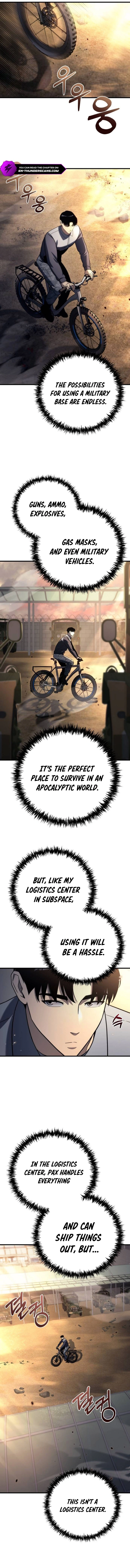 Hiding a Logistics Center in The Apocalypse Chapter 11 - Page 12