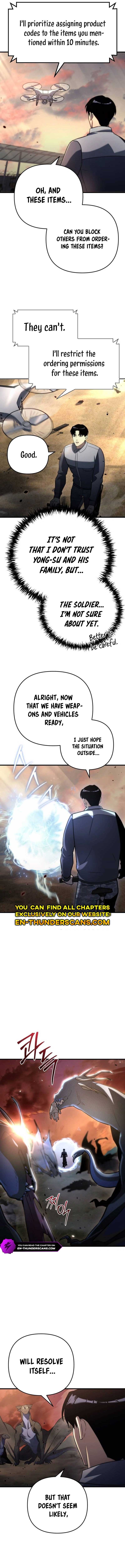 Hiding a Logistics Center in The Apocalypse Chapter 11 - Page 16