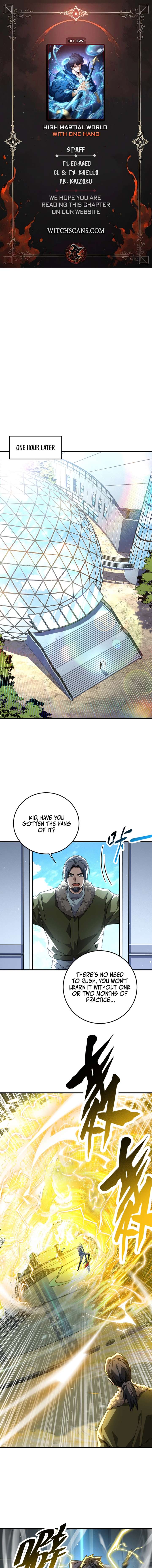 High-Martial World: One Hand to Overwhelm Three Thousand Emperors! Chapter 27 - Page 1