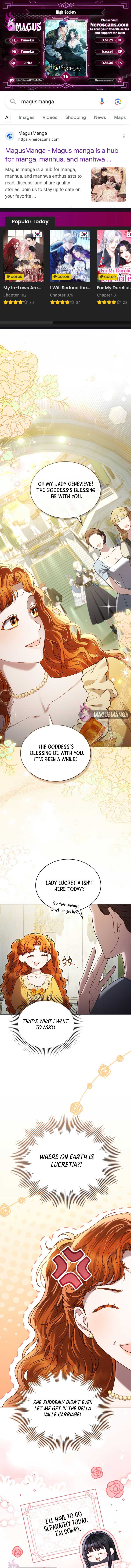 High Society Chapter 36 - Page 1