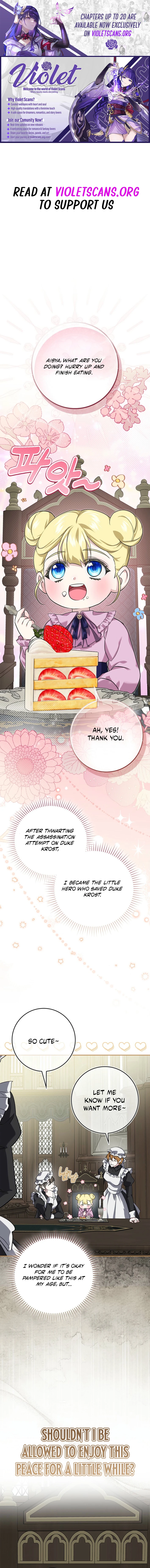 I Am the 5-Year-Old Spy Who Kidnapped the Villain Chapter 7 - Page 1