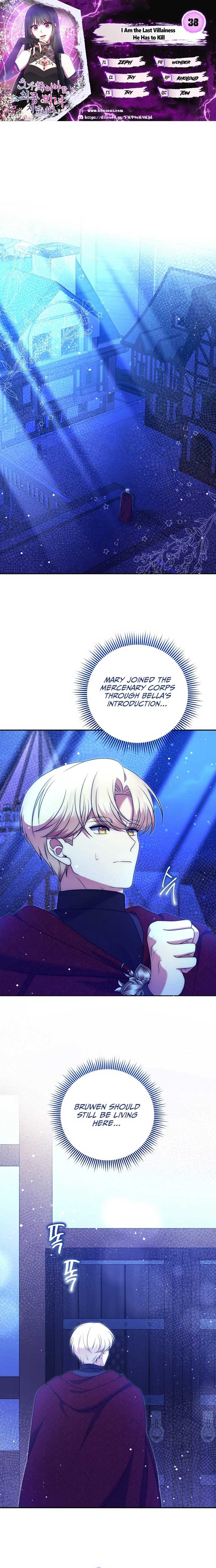 I Am the Last Villainess He Has to Kill Chapter 38 - Page 1
