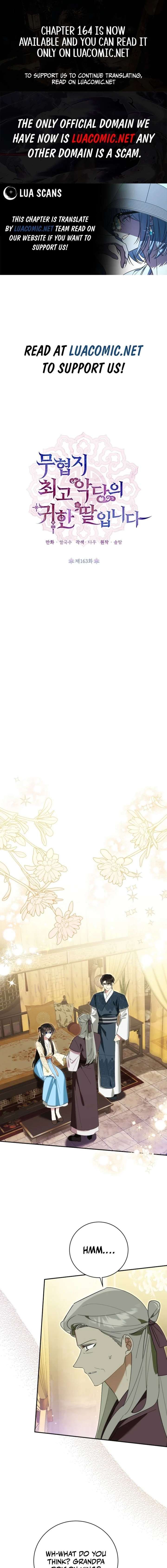 I Am The Precious Daughter Of The Greatest Villain In The Fantasy World Chapter 163 - Page 1