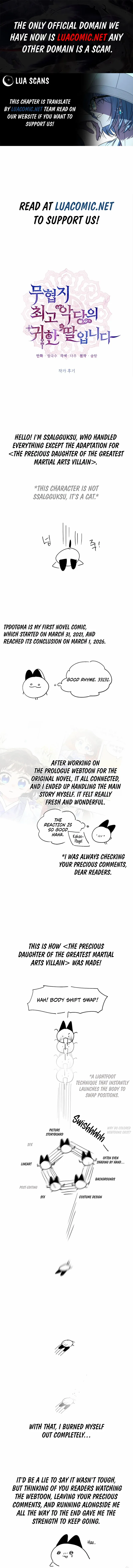 I Am The Precious Daughter Of The Greatest Villain In The Fantasy World Chapter 165.1 - Page 1
