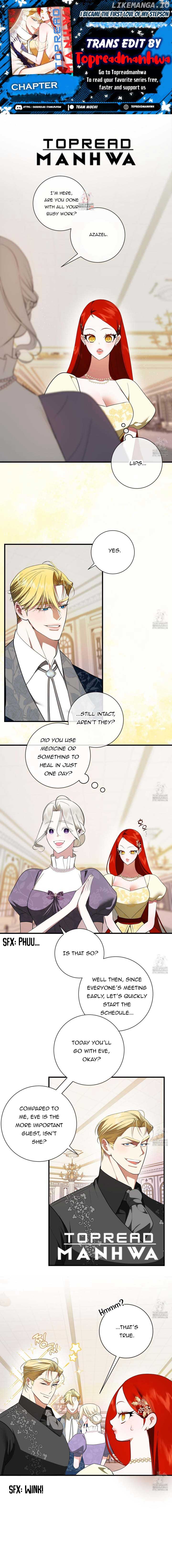 I Became My Son’s First Love Chapter 23 - Page 1