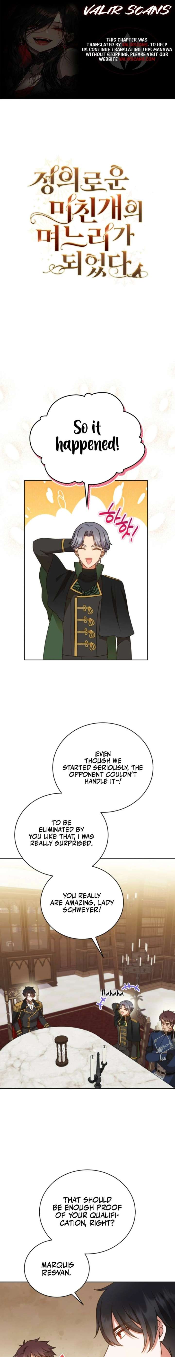 I Became the Daughter-in-Law of the Righteous Mad Dog Chapter 70 - Page 1