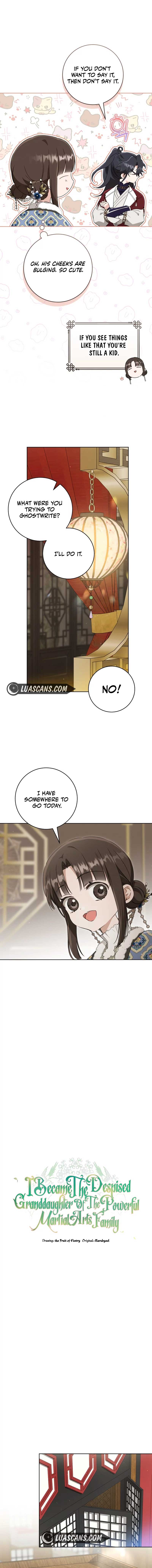 I became the Despised Granddaughter of the Powerful Martial Arts Family Chapter 53 - Page 6
