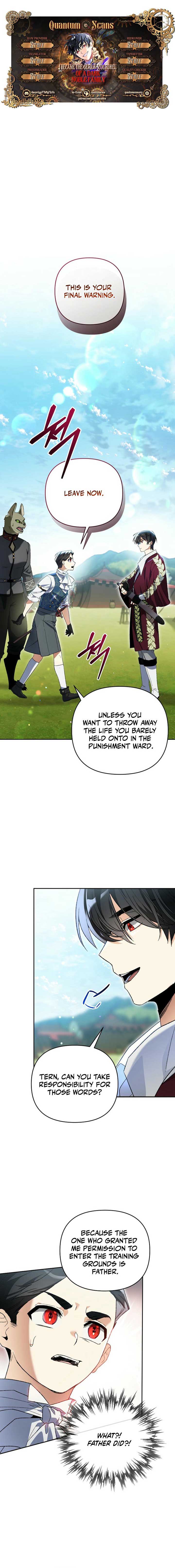 I Became the Genius Bastard of a Noble Dark Clan Chapter 4 - Page 1