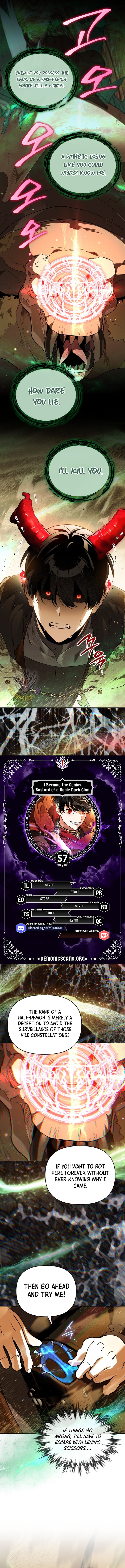 I Became the Genius Bastard of a Noble Dark Clan Chapter 57 - Page 1