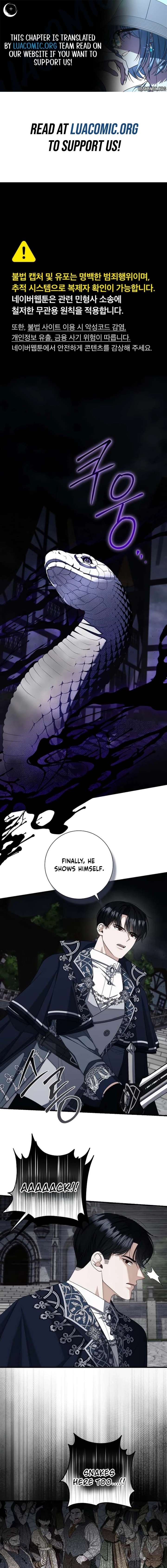 I Became the Mother of the Supporting Male Lead’s Son Chapter 73 - Page 1